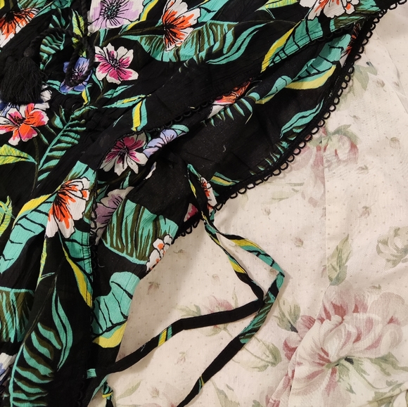 Floral beach cover up - Picture 4 of 5